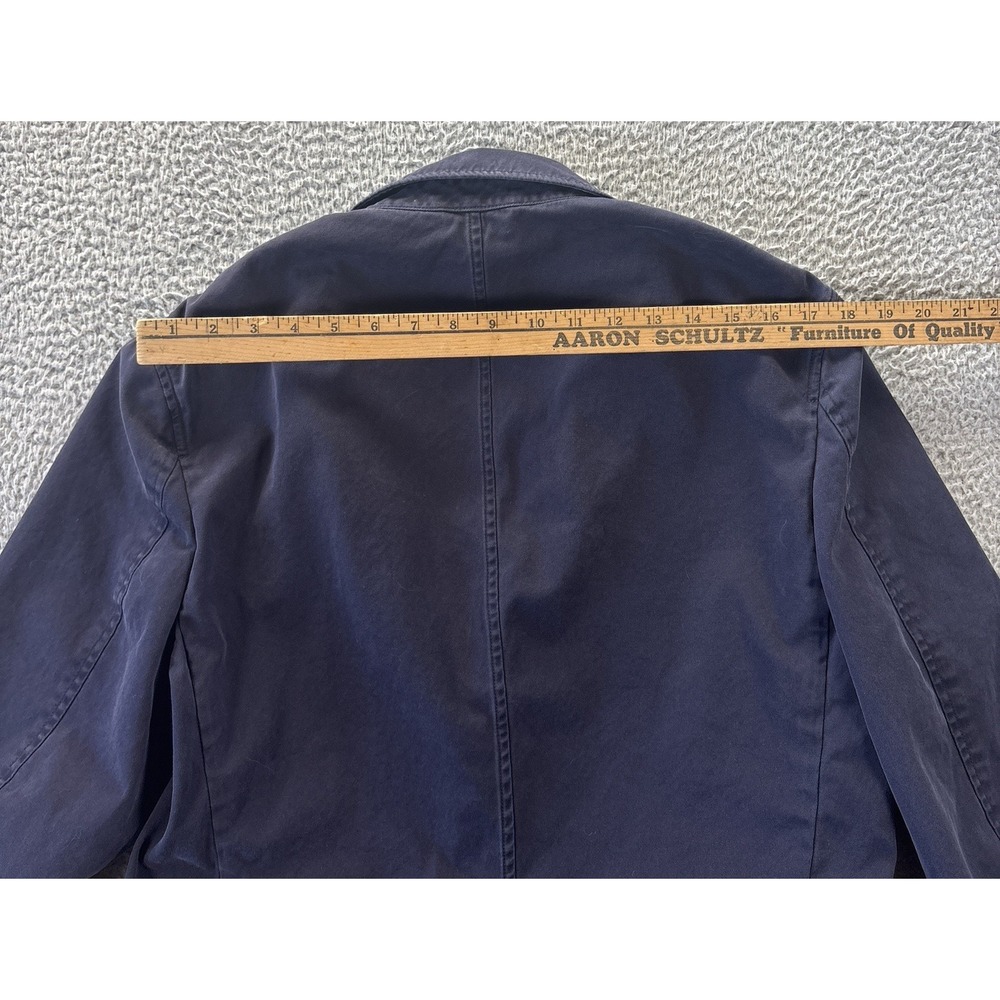 Vintage Polo Ralph Lauren Tropical Cruising‎ Club Blazer Mens 42R Navy Cotton - Picture 12 of 16